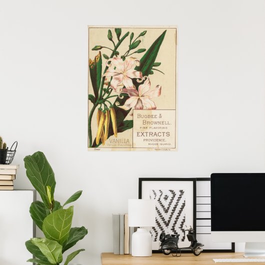  Poster voor smaakextractie (Thuiskantoor)