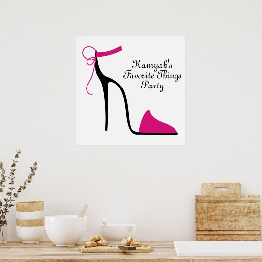 Poster voor snelle hiel (Keuken)