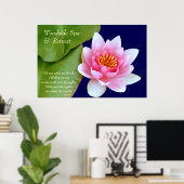 Poster voor spa en retreat (Thuiskantoor)