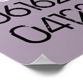 Poster voor speciale datums in nood (Hoek)