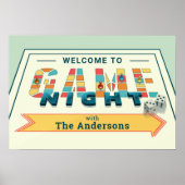 Poster voor speldenacht (Voorkant)