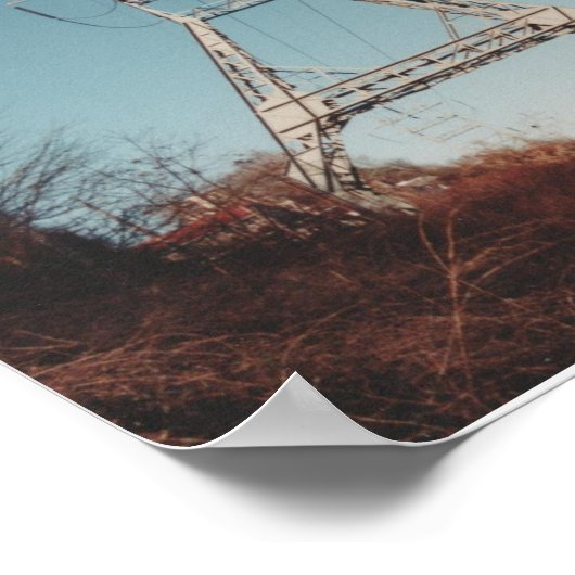 Poster voor spoormotoren (Hoek)