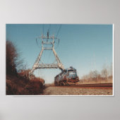 Poster voor spoormotoren (Voorkant)