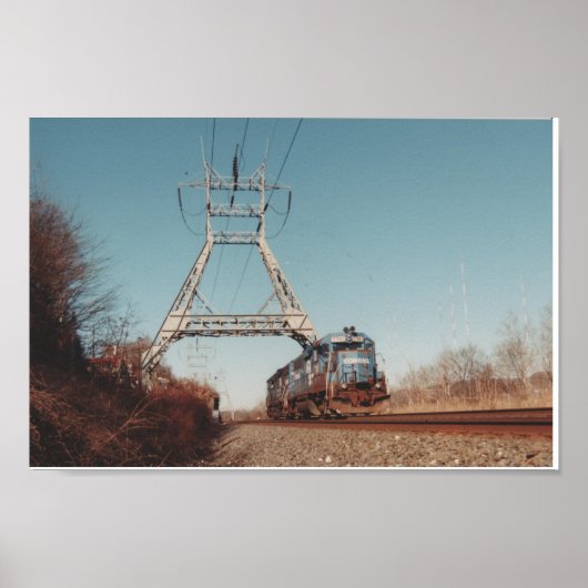 Poster voor spoormotoren (Voorkant)