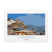 Poster voor spoorweg Cornwall Magneet (Horizontaal)