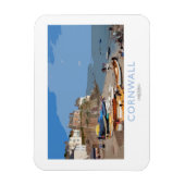 Poster voor spoorweg Cornwall Magneet (Verticaal)