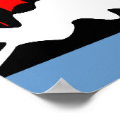 Poster voor -stoomlocomotieven (Hoek)