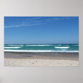 Poster voor stralen en golven