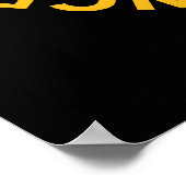 Poster voor stralingswaarschuwing (Hoek)