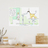 Poster voor stroompieken (Keuken)