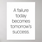 Poster voor succes morgen (Voorkant)