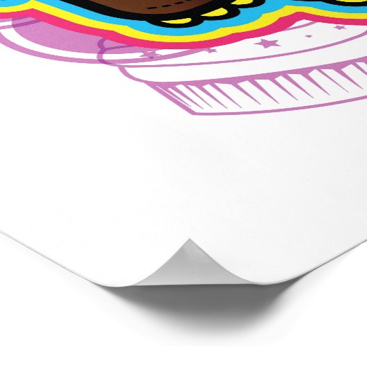 poster voor taart (Hoek)