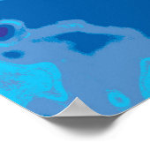 Poster voor tanden- en bloemenontwerp (Hoek)