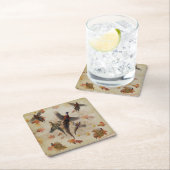 Poster voor tapisserieën met frituurwerk kartonnen onderzetters (Insitu)