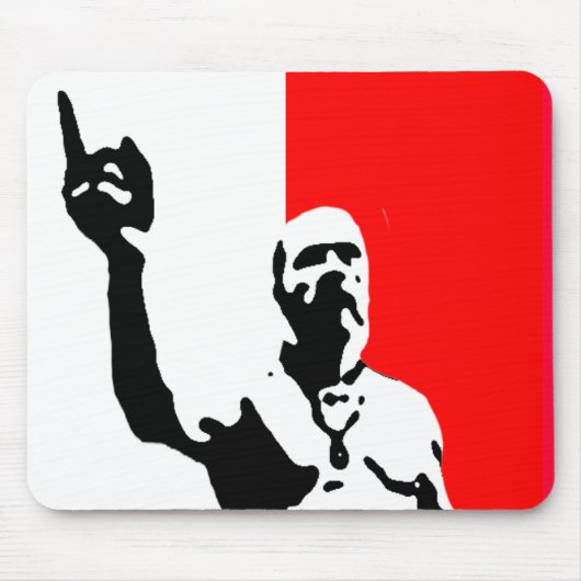 poster voor techno-viking muismat (Voorkant)