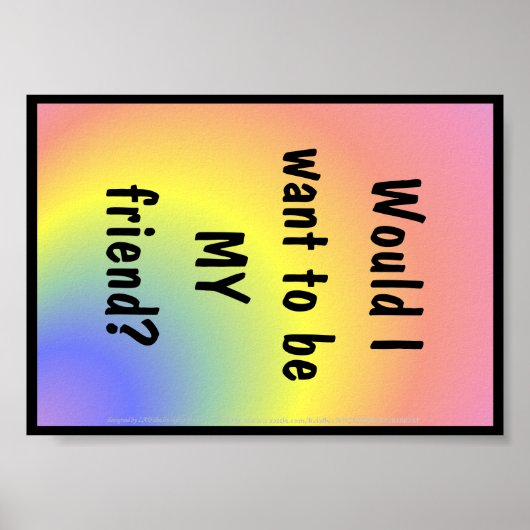 Poster voor tekenontwikkeling (Voorkant)