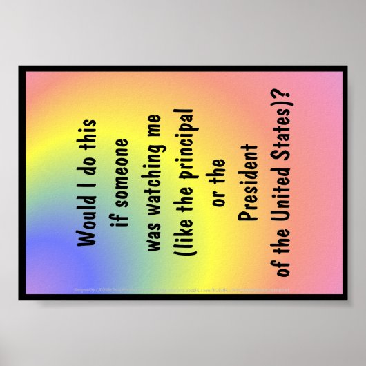 Poster voor tekenontwikkeling (Voorkant)