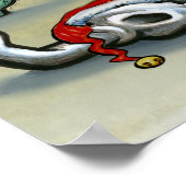 POSTER voor TEXAS-kerstkaart (Hoek)