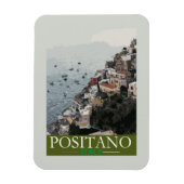Poster voor toerisme in Positano Magneet (Verticaal)