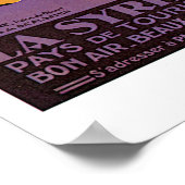 Poster voor toeristische reizen (Hoek)