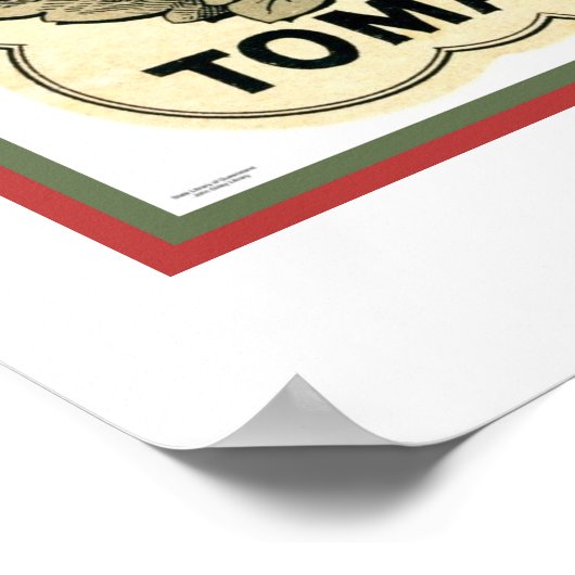  Poster voor tomatenreclame (Hoek)