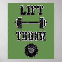 Poster voor tractie- en veldnegrower