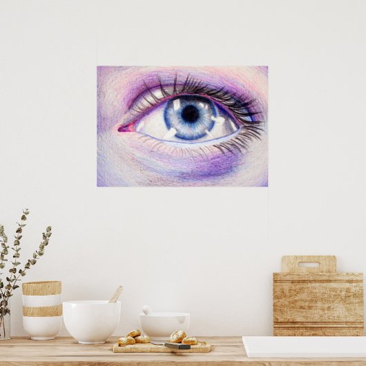 Poster voor tranen (Keuken)