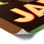 Poster voor treinreizen door de Japanse overheid (Hoek)