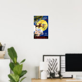 Poster voor treinreizen met Havana Horse Racing Vi (Thuiskantoor)