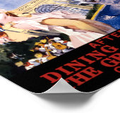 Poster voor treinreizen met Havana Horse Racing Vi (Hoek)