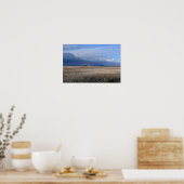 Poster voor troebel landschap (Keuken)