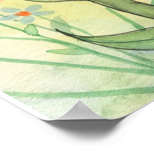 Poster voor tuinventilatoren afdrukken (Hoek)