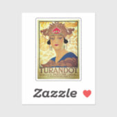 Poster voor Turandot - Giacomo Puccini Sticker (Vel)