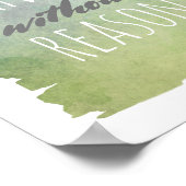 poster voor typografie zonder reden (Hoek)