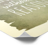 poster voor typografie zonder reden (Hoek)