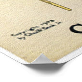 Poster voor universiteitsmedewerkers en kleuren (Hoek)