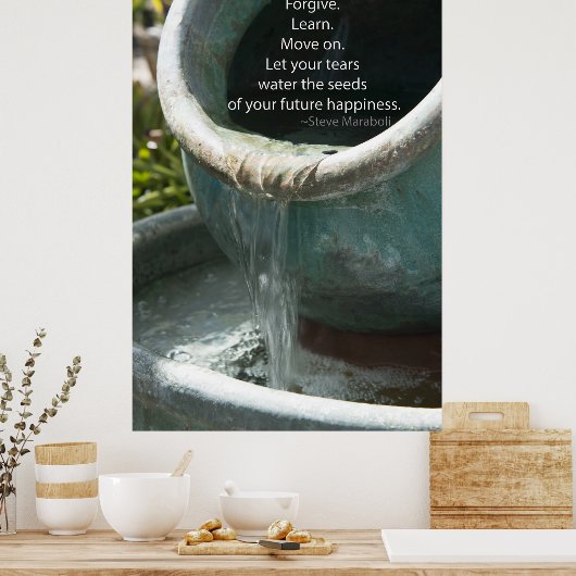 Poster voor vergeving (Keuken)