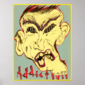 Poster voor verslaving (Voorkant)