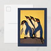 Poster voor vervoer met de metro naar de London Zo Briefkaart (Voorkant / Achterkant)