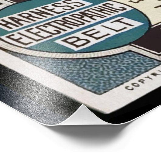  Poster voor Victoriaans reclame (Hoek)