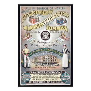  Poster voor Victoriaans reclame