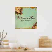 Poster voor Victoriaans Roos (Keuken)