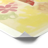 Poster voor Vintage Travel (Hoek)