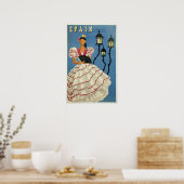 Poster voor Vintage Travel (Keuken)