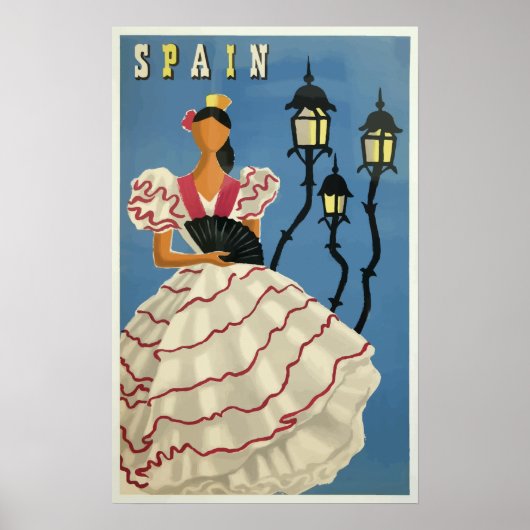 Poster voor Vintage Travel (Voorkant)