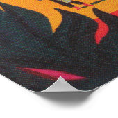 Poster voor Vintage Travel in Zuid-Amerika (Hoek)