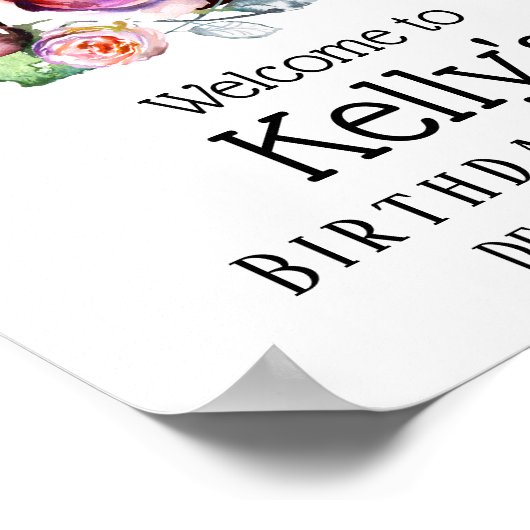 Poster voor vinylrecord (Hoek)