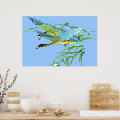 Poster voor vliegende eenden Tekening 2 (Keuken)