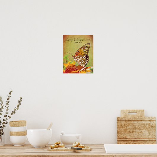 Poster voor vlinderscripts (Keuken)
