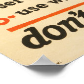  Poster voor voedselbescherming uit de Eerste Were (Hoek)